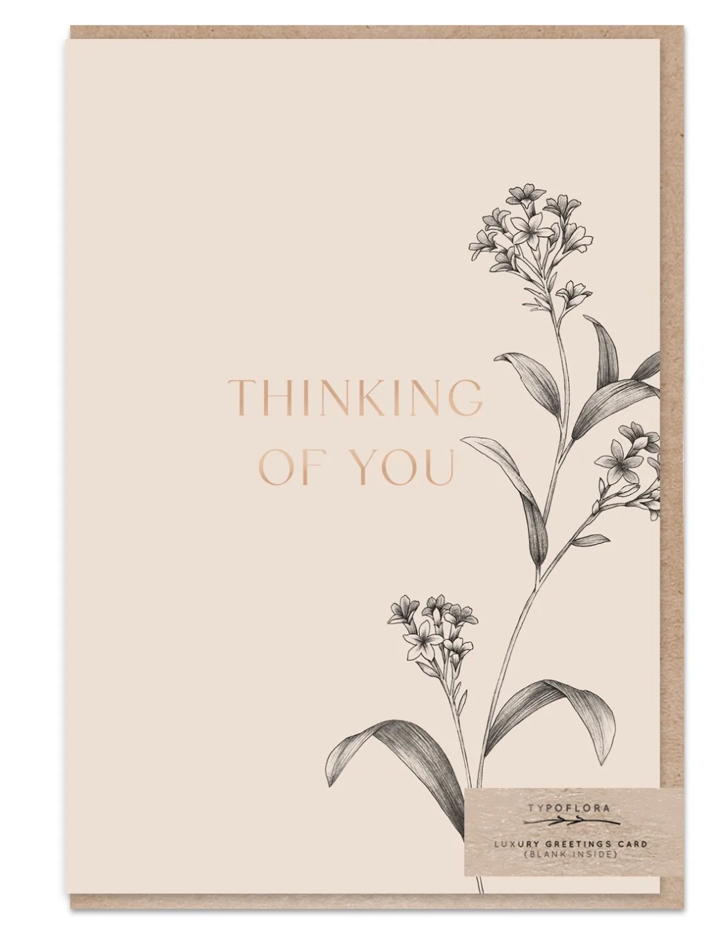 Typoflora Greeting Cards